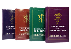 THE HISTORY OF MIDDLE-EARTH BY J.R.R. TOLKIEN 1986-96 COMPLETE TWELVE VOLUME SET