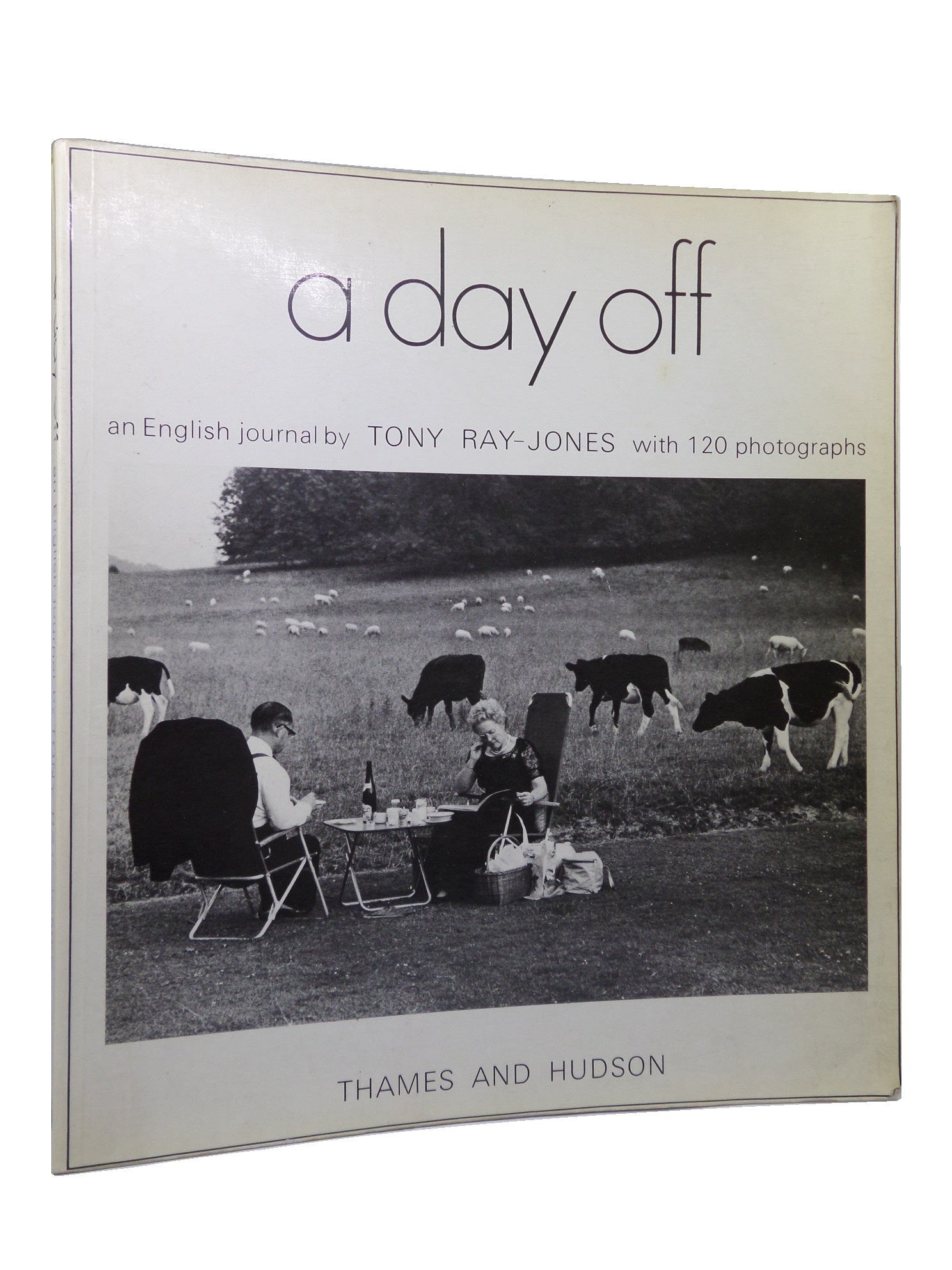 A DAY OFF: AN ENGLISH JOURNAL BY TONY RAY-JONES 1974 FIRST EDITION PAPERBACK