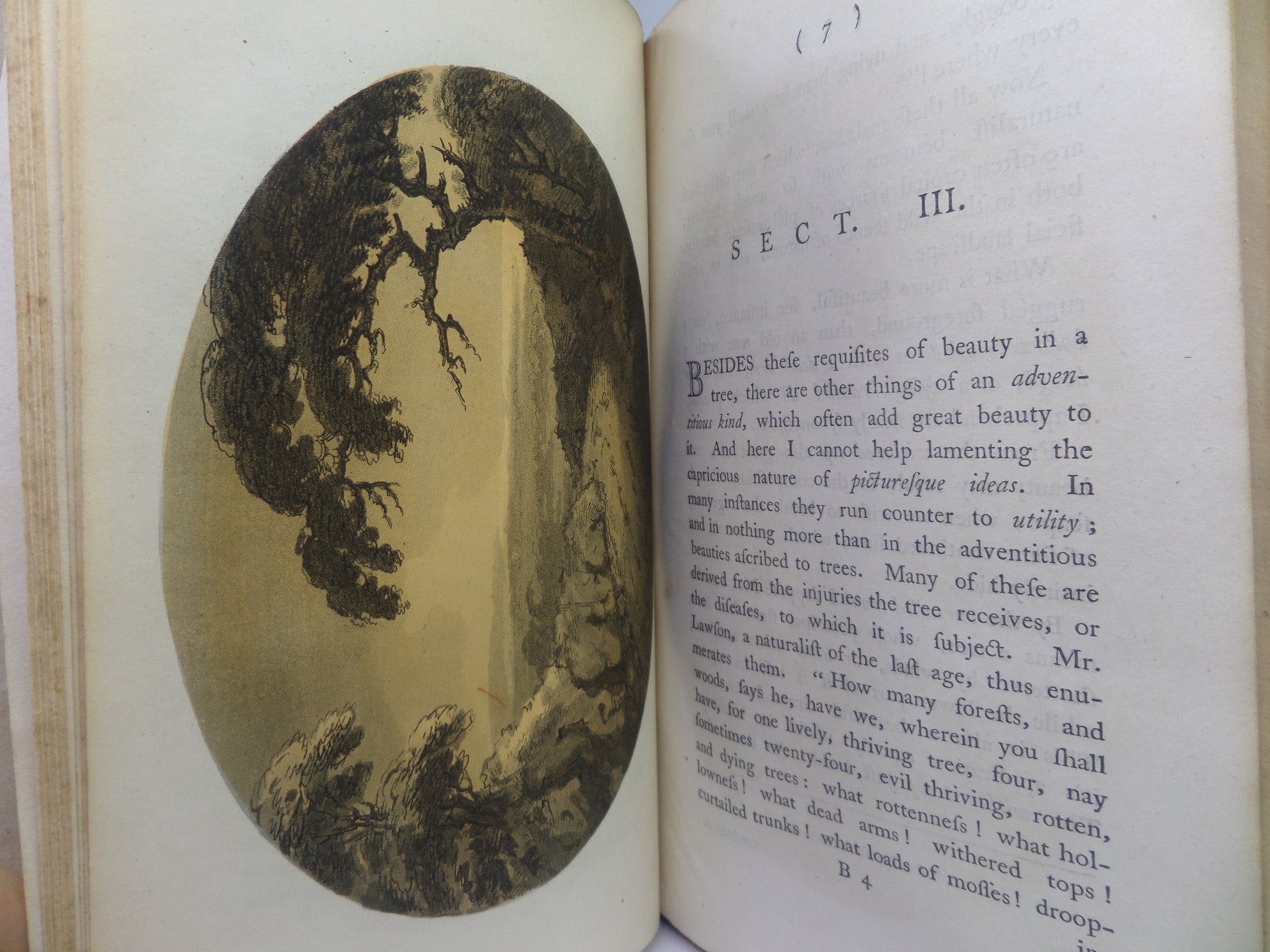 REMARKS ON FOREST SCENERY BY WILLIAM GILPIN 1794 TREE CALF BINDING