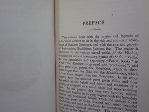 INDIAN MYTH AND LEGEND BY DONALD A. MACKENZIE, ILLUSTRATED BY WARWICK GOBLE