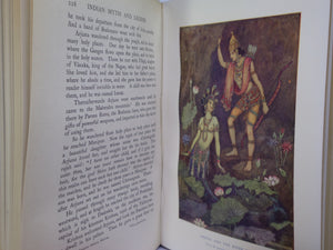 INDIAN MYTH AND LEGEND BY DONALD A. MACKENZIE, ILLUSTRATED BY WARWICK GOBLE