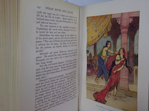 INDIAN MYTH AND LEGEND BY DONALD A. MACKENZIE, ILLUSTRATED BY WARWICK GOBLE