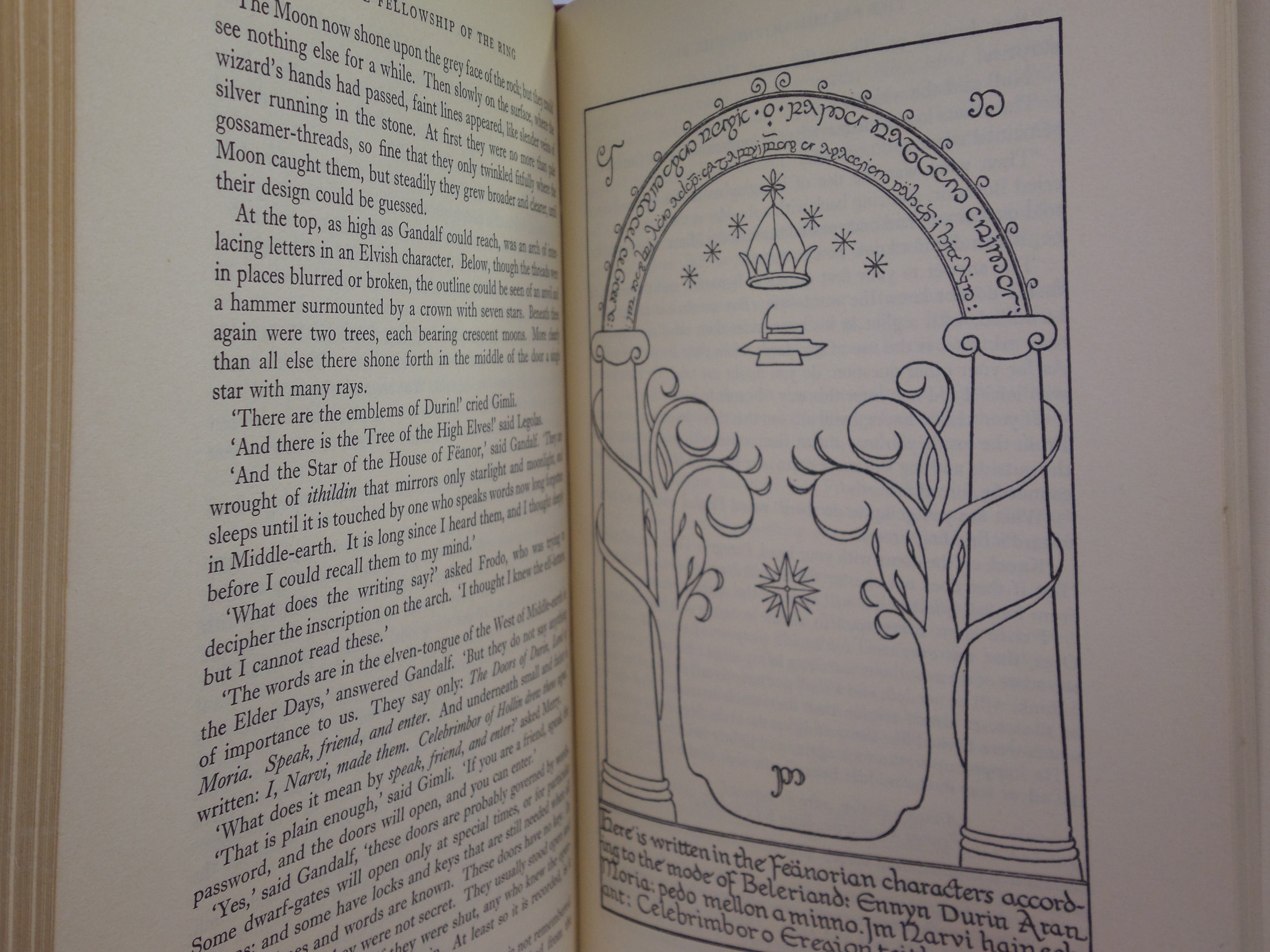THE FELLOWSHIP OF THE RING (LORD OF THE RINGS) 1961 JRR TOLKIEN 1ST ED, 11TH IMP