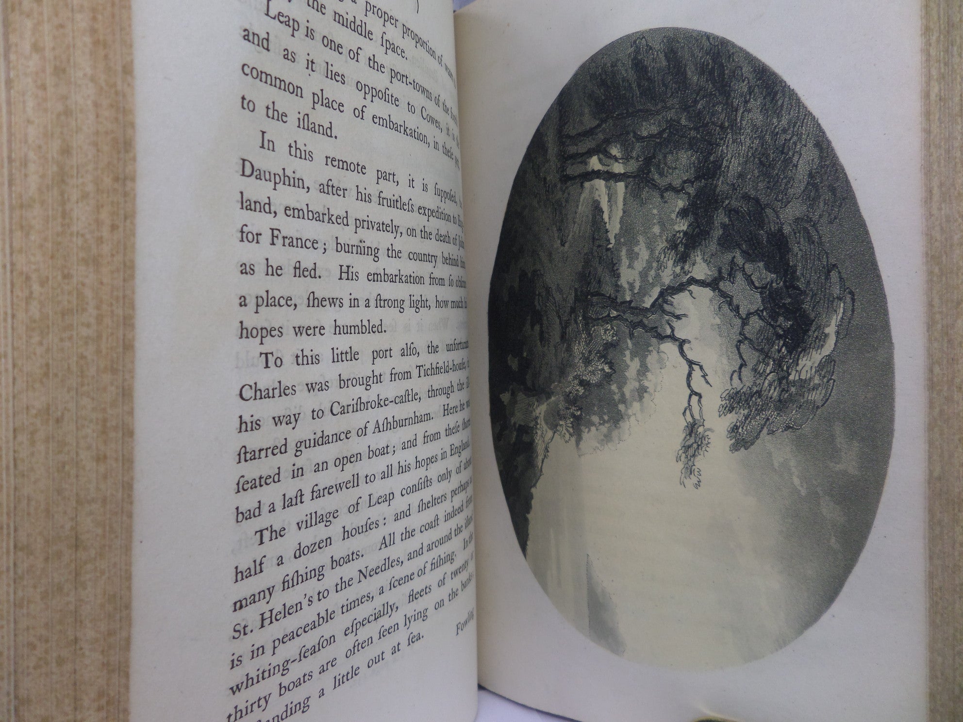 REMARKS ON FOREST SCENERY BY WILLIAM GILPIN 1794 TREE CALF BINDING