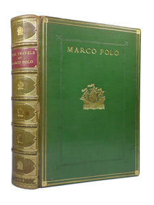 THE TRAVELS OF MARCO POLO, INTRODUCED BY JOHN MASEFIELD 1928 FINELY BOUND BY SANGORSKI & SUTCLIFFE