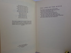 THE FELLOWSHIP OF THE RING (LORD OF THE RINGS) 1963 JRR TOLKIEN 1ST ED, 13TH IMP