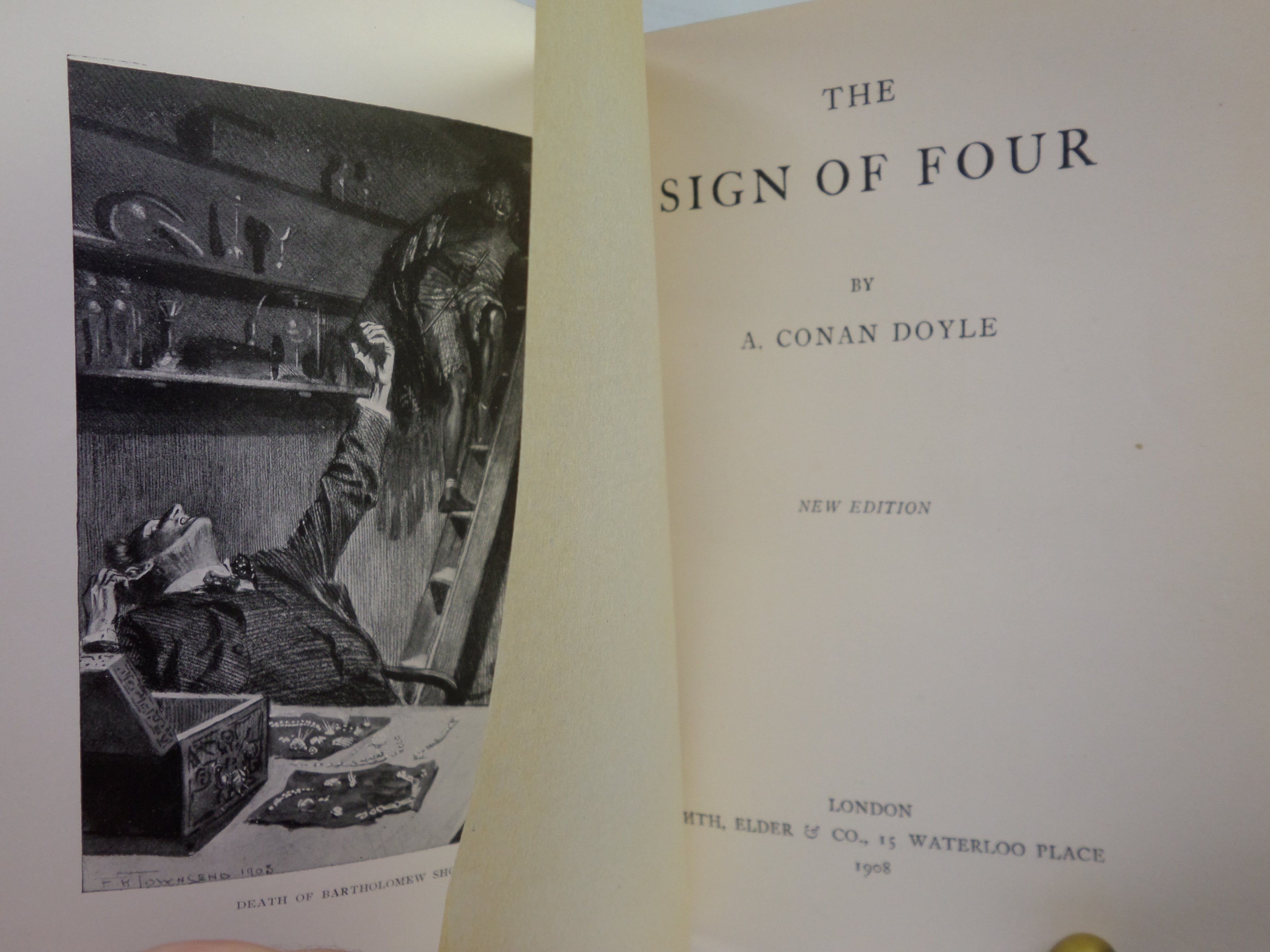 THE SIGN OF FOUR BY ARTHUR CONAN DOYLE 1908