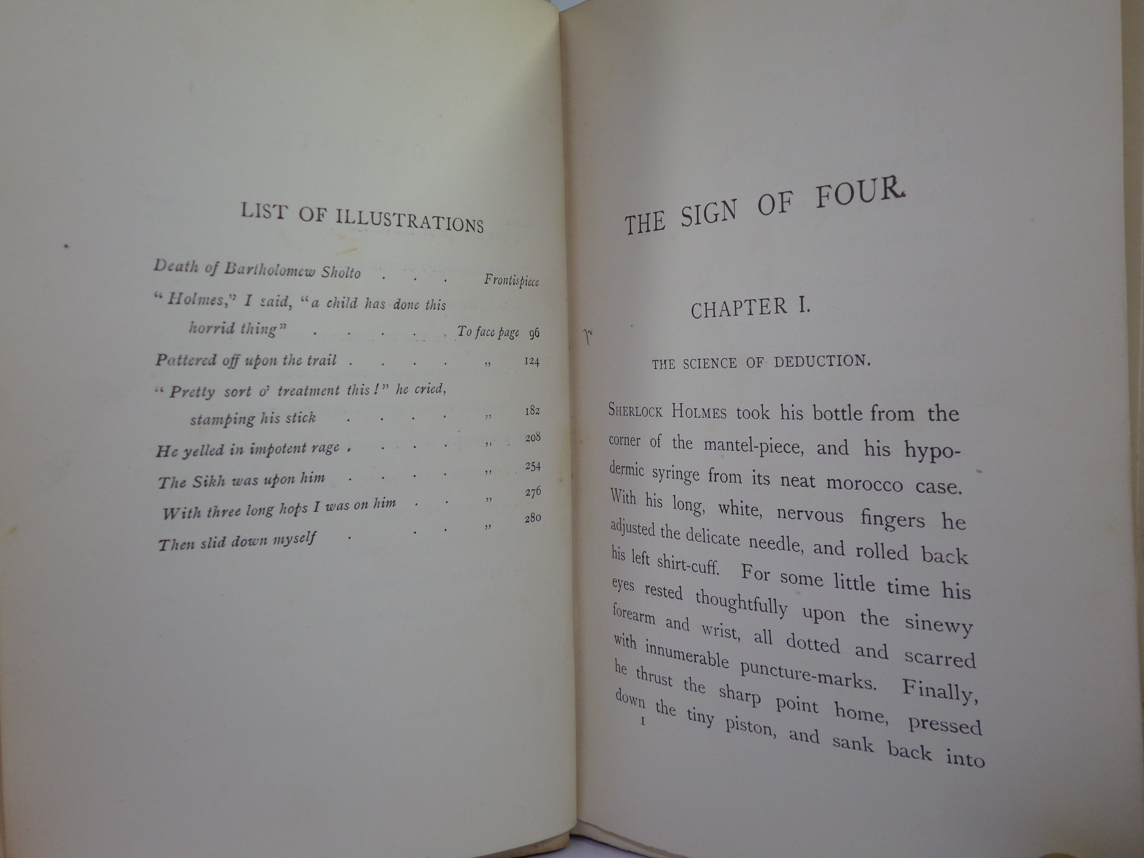 THE SIGN OF FOUR BY ARTHUR CONAN DOYLE 1908