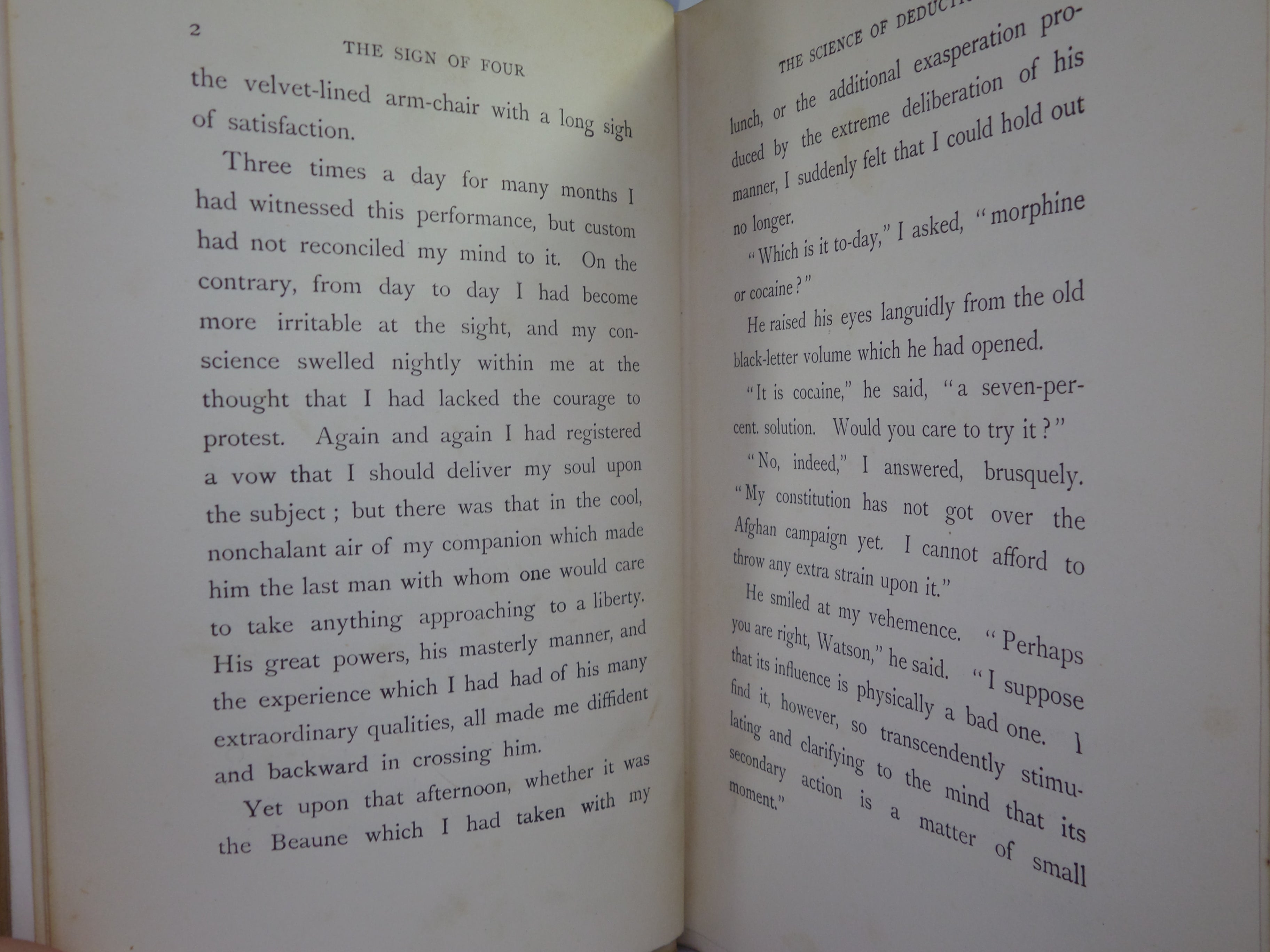 THE SIGN OF FOUR BY ARTHUR CONAN DOYLE 1908