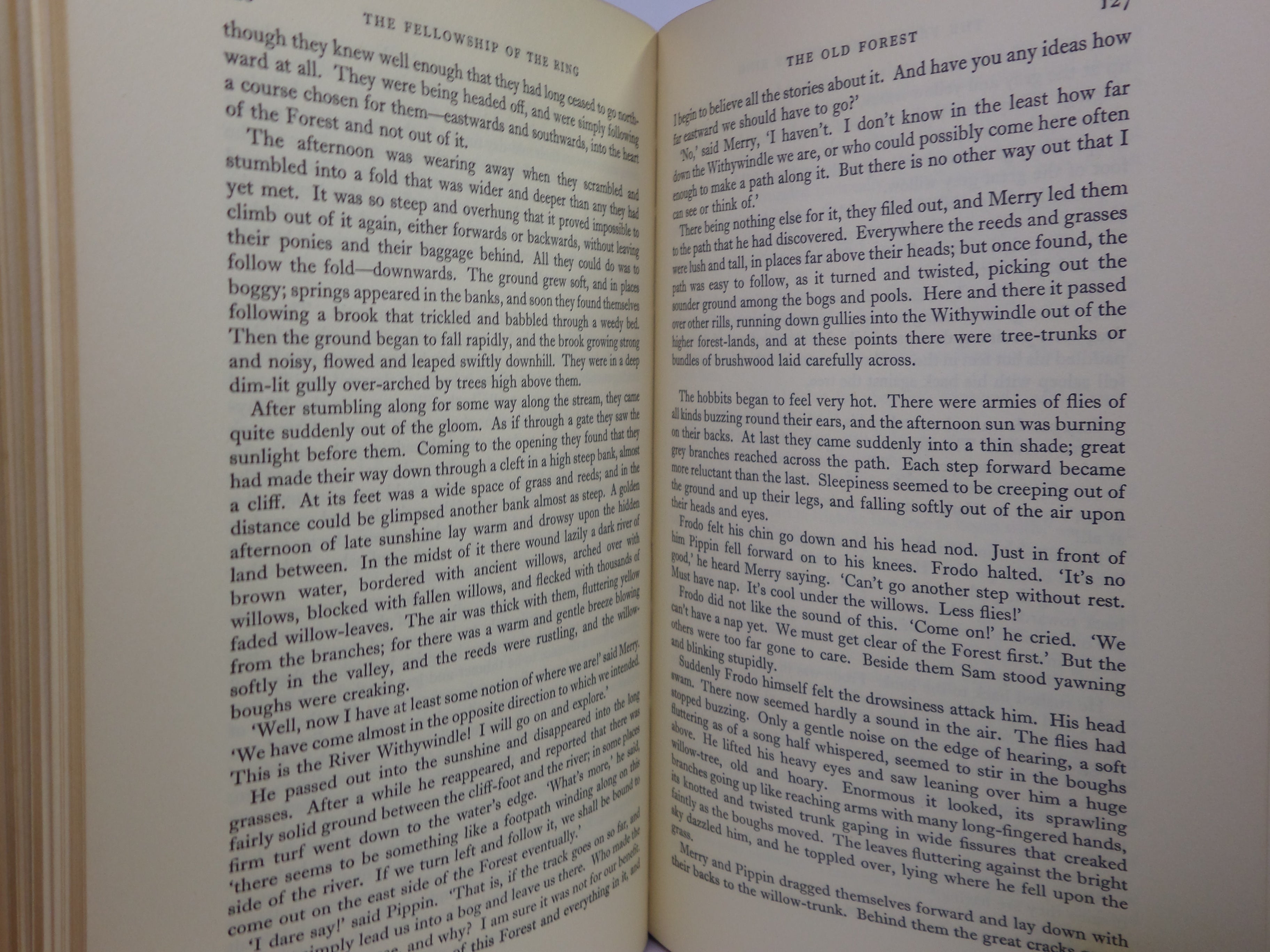 THE FELLOWSHIP OF THE RING (LORD OF THE RINGS) 1963 JRR TOLKIEN 1ST ED, 13TH IMP