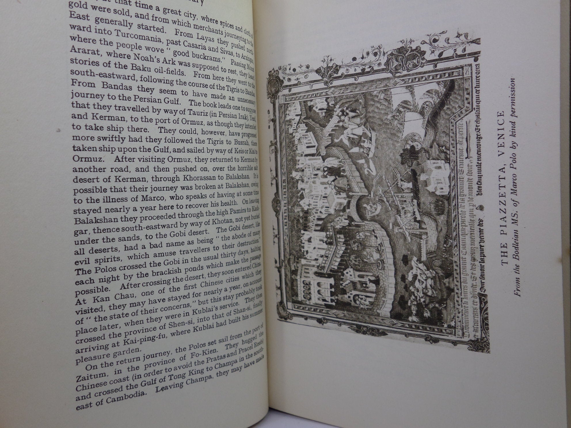 THE TRAVELS OF MARCO POLO, INTRODUCED BY JOHN MASEFIELD 1928 FINELY BOUND BY SANGORSKI & SUTCLIFFE