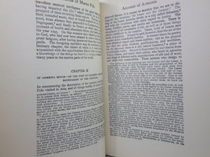 THE TRAVELS OF MARCO POLO, INTRODUCED BY JOHN MASEFIELD 1928 FINELY BOUND BY SANGORSKI & SUTCLIFFE