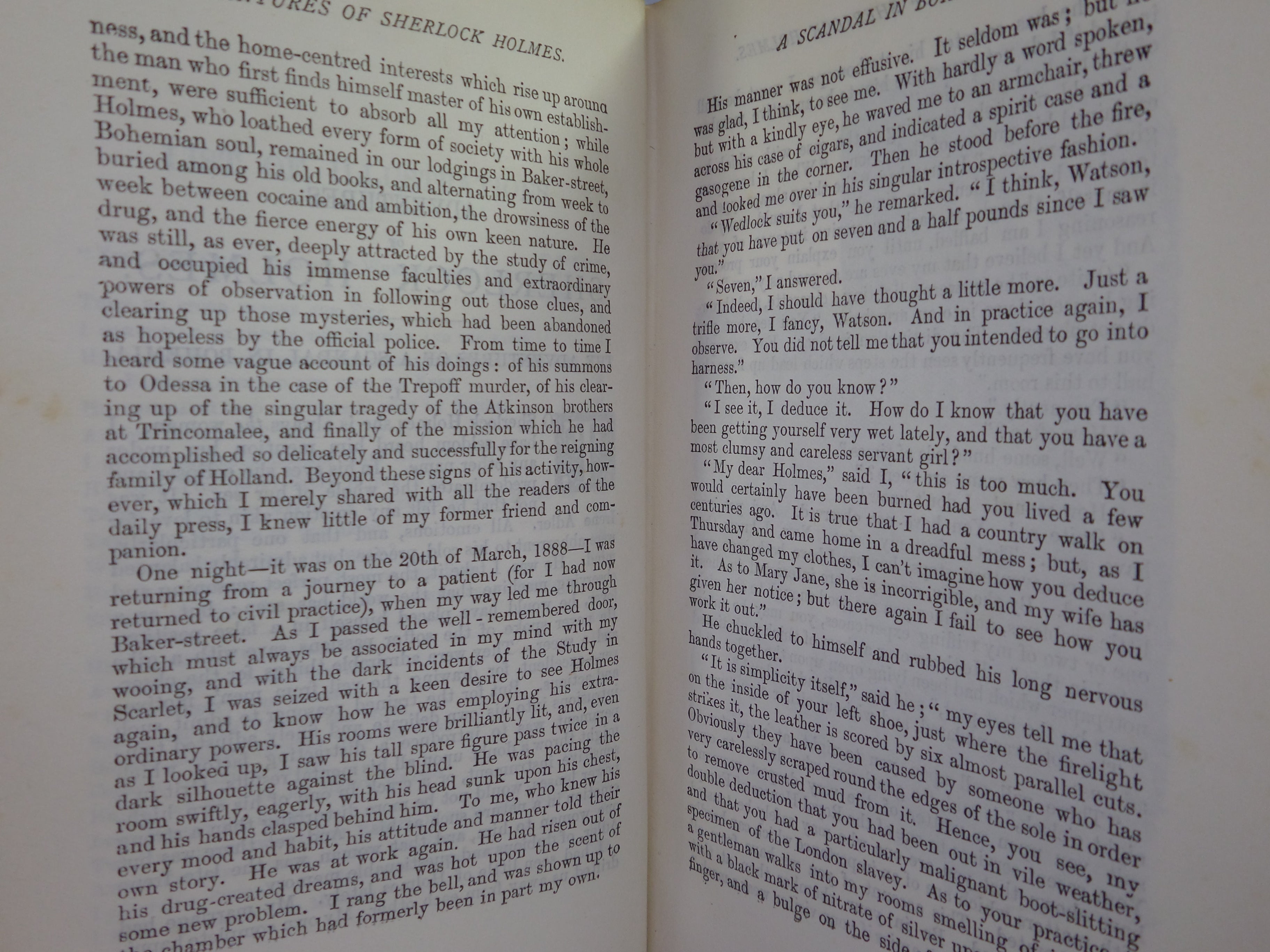 THE ADVENTURES OF SHERLOCK HOLMES BY ARTHUR CONAN DOYLE 1916