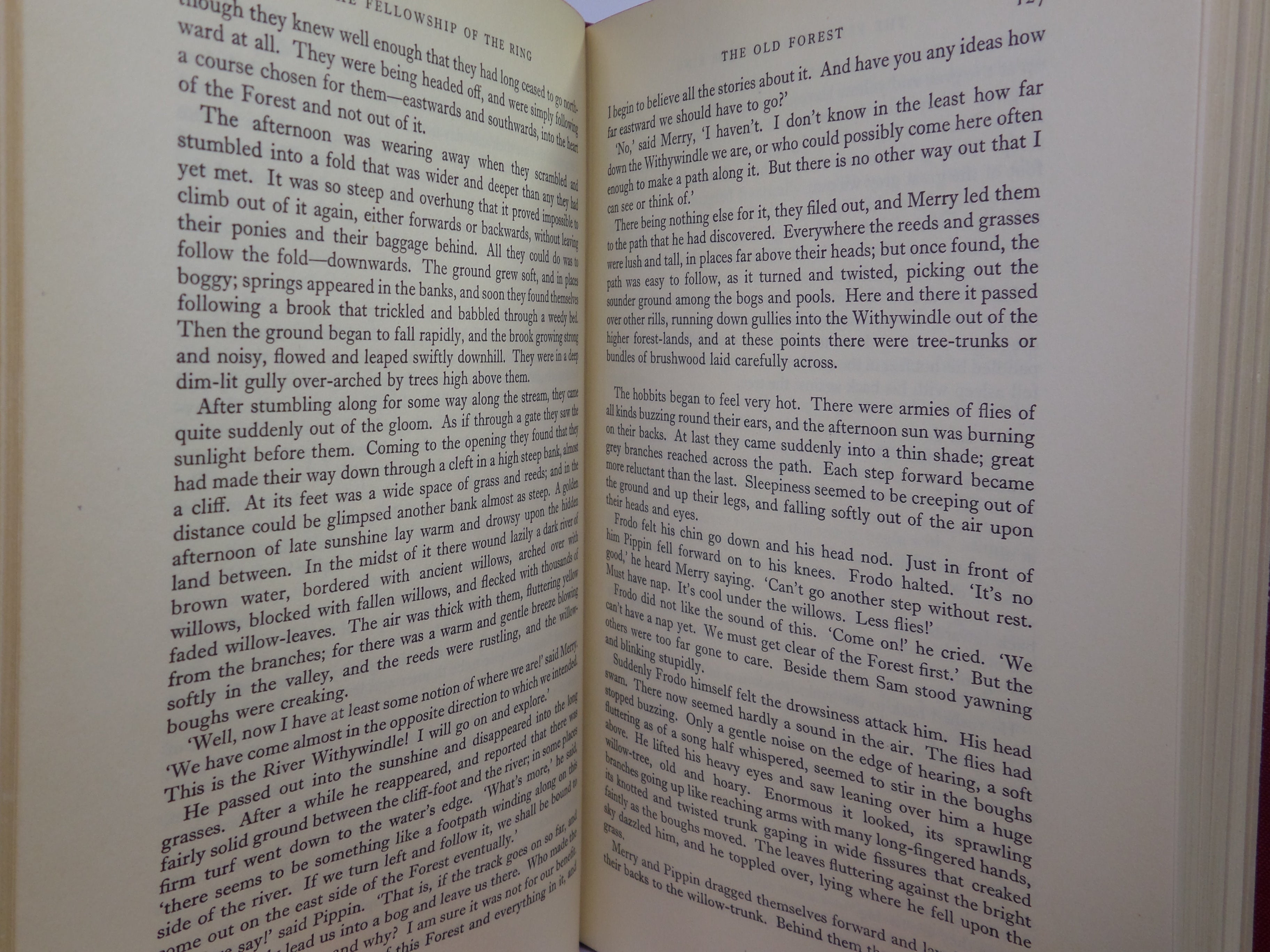 THE FELLOWSHIP OF THE RING (LORD OF THE RINGS) 1962 JRR TOLKIEN 1ST ED, 12TH IMP