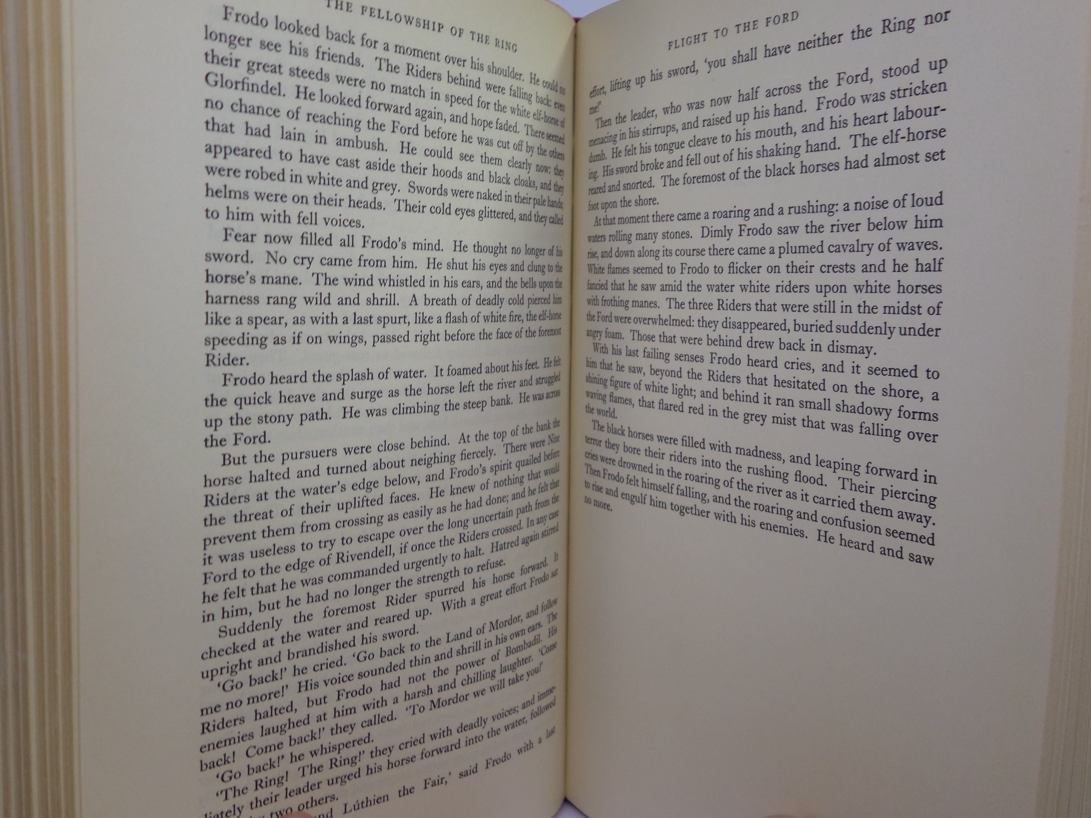 THE FELLOWSHIP OF THE RING (LORD OF THE RINGS) 1962 JRR TOLKIEN 1ST ED, 12TH IMP