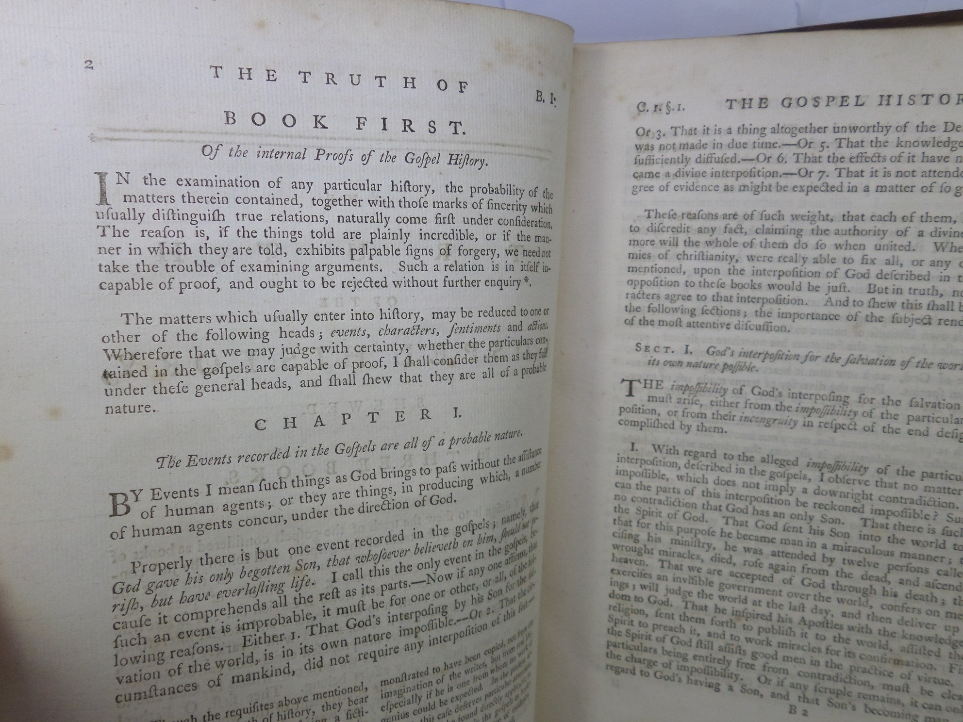 THE TRUTH OF THE GOSPEL HISTORY SHEWED BY JAMES MACKNIGHT 1763 FIRST EDITION