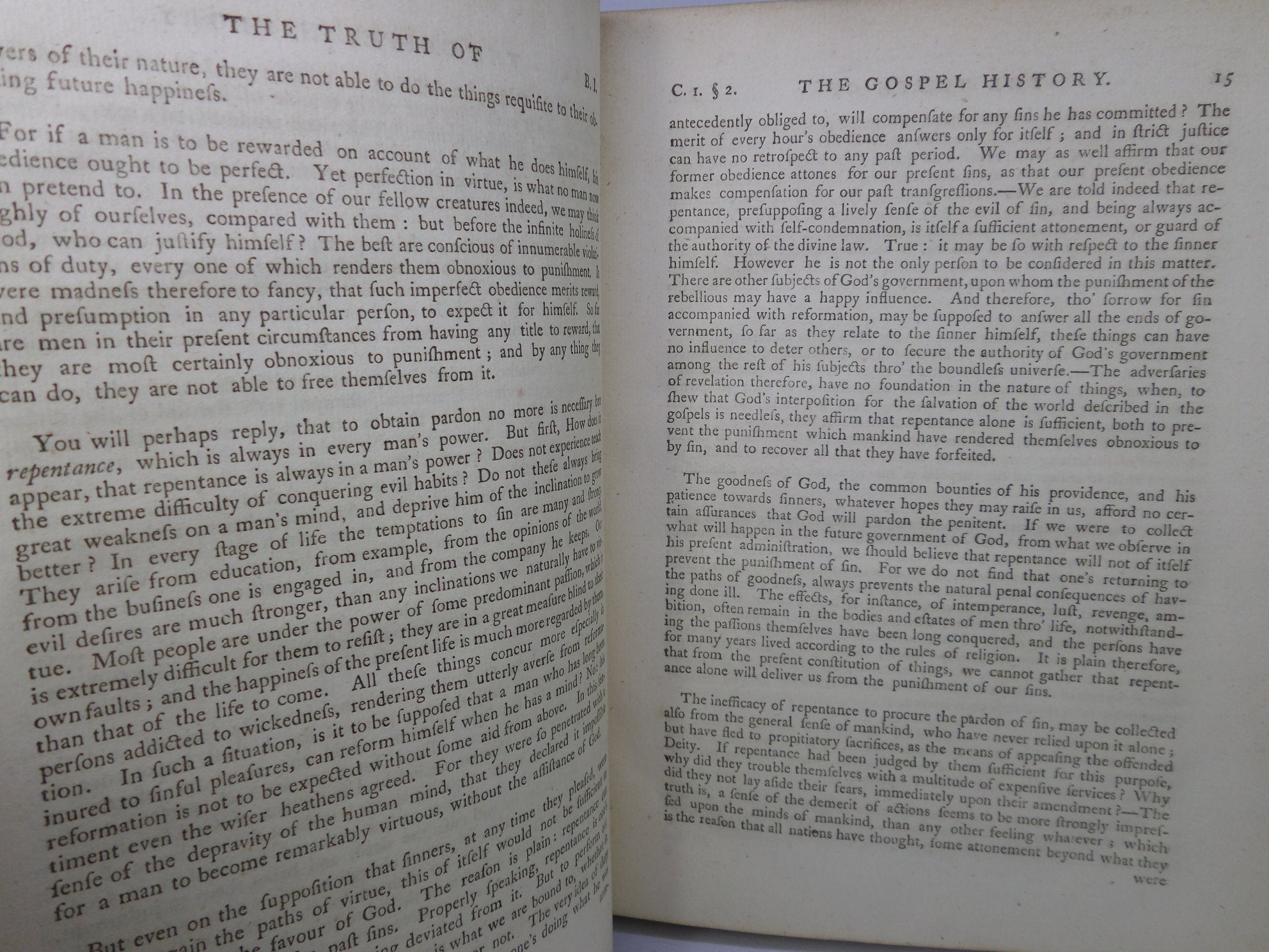 THE TRUTH OF THE GOSPEL HISTORY SHEWED BY JAMES MACKNIGHT 1763 FIRST EDITION