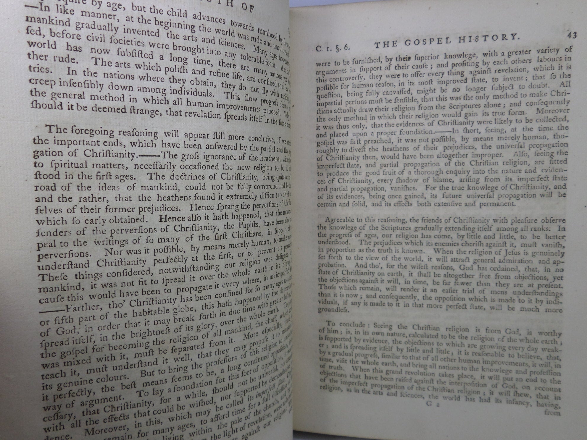 THE TRUTH OF THE GOSPEL HISTORY SHEWED BY JAMES MACKNIGHT 1763 FIRST EDITION