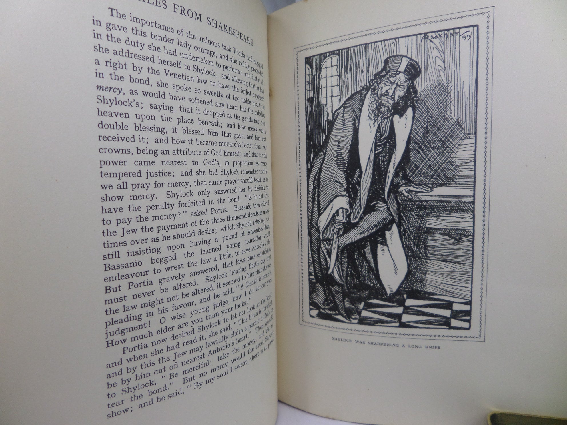 TALES FROM SHAKESPEARE BY CHARLES & MARY LAMB 1909 ARTHUR RACKHAM ILLUSTRATIONS