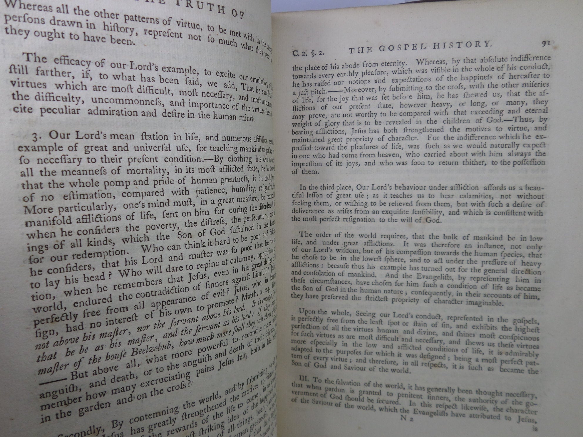 THE TRUTH OF THE GOSPEL HISTORY SHEWED BY JAMES MACKNIGHT 1763 FIRST EDITION