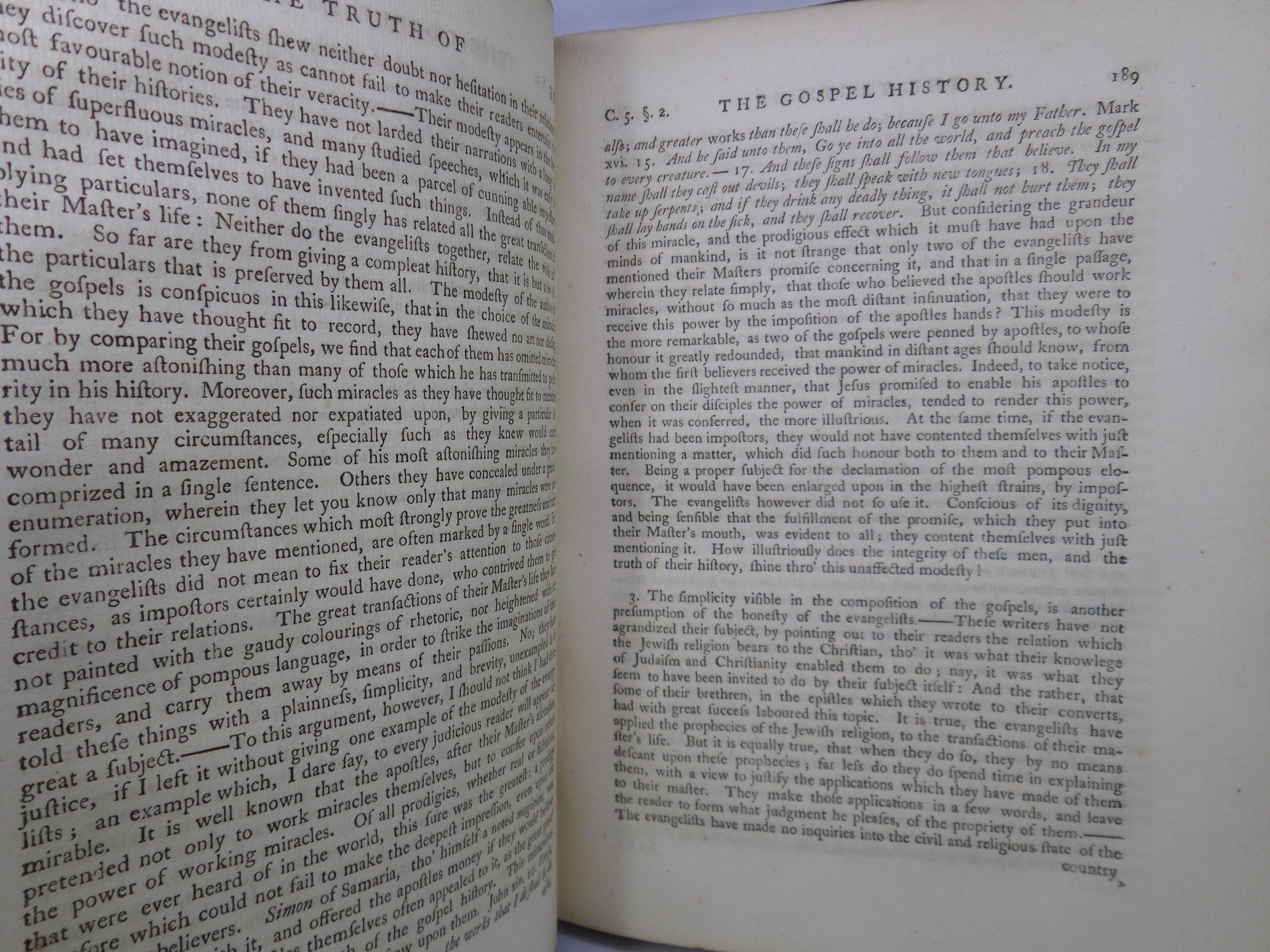 THE TRUTH OF THE GOSPEL HISTORY SHEWED BY JAMES MACKNIGHT 1763 FIRST EDITION