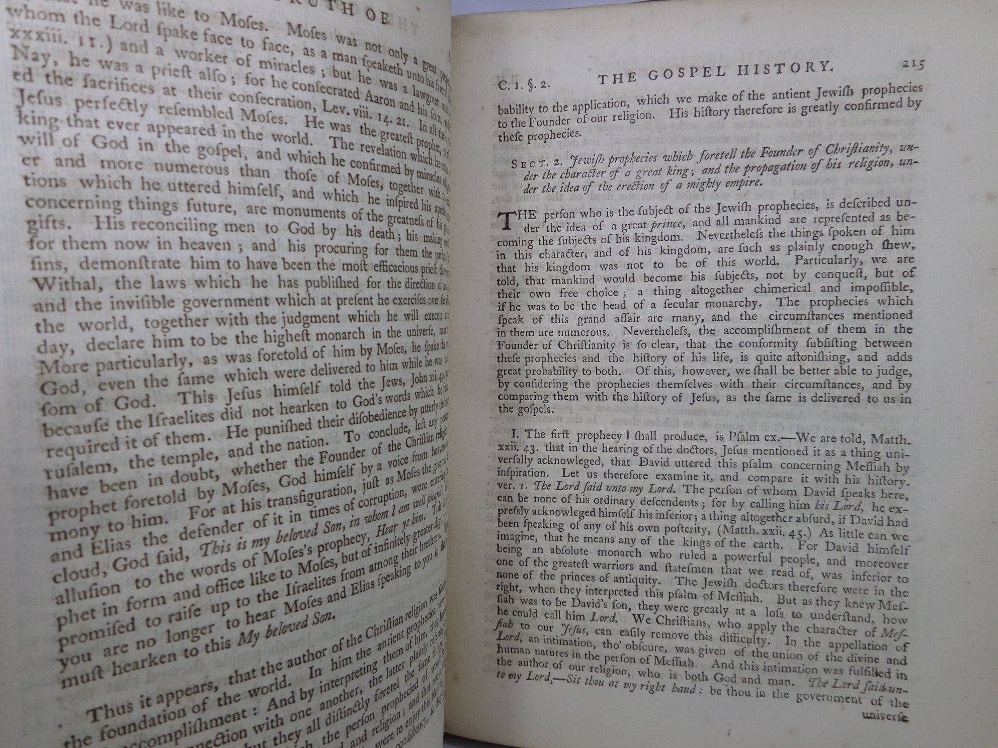 THE TRUTH OF THE GOSPEL HISTORY SHEWED BY JAMES MACKNIGHT 1763 FIRST EDITION