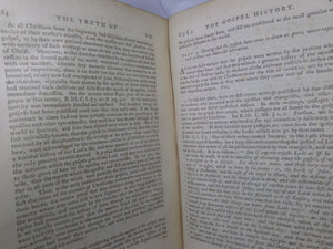 THE TRUTH OF THE GOSPEL HISTORY SHEWED BY JAMES MACKNIGHT 1763 FIRST EDITION