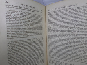 THE TRUTH OF THE GOSPEL HISTORY SHEWED BY JAMES MACKNIGHT 1763 FIRST EDITION