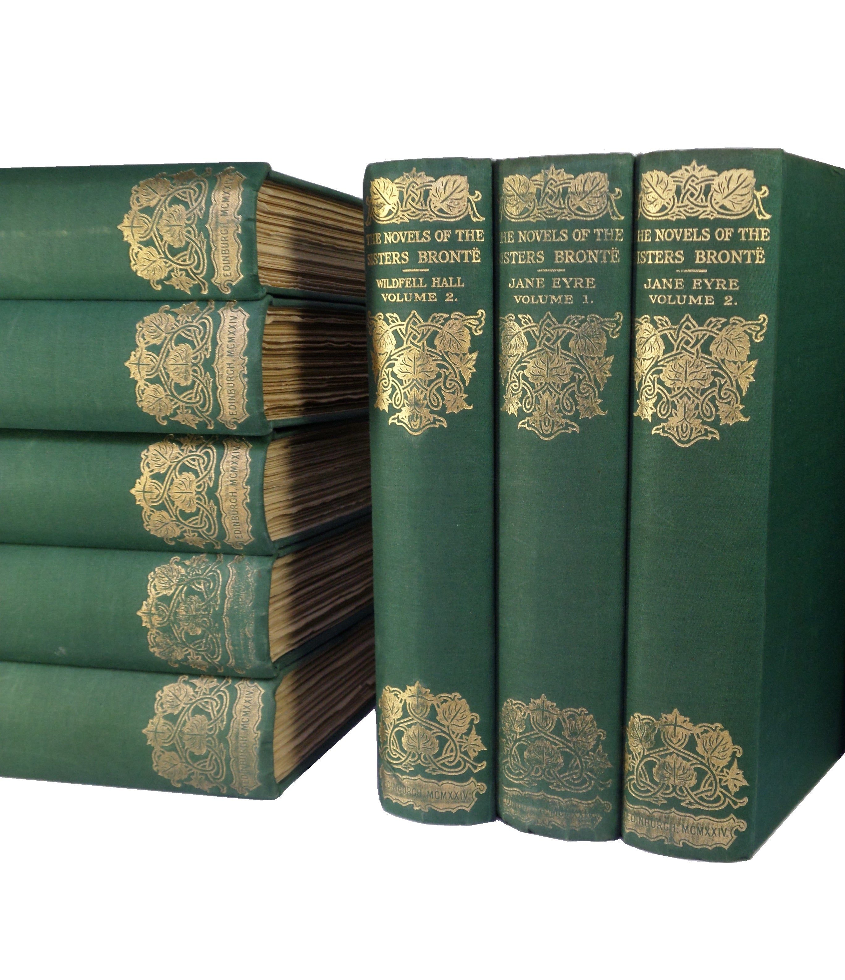 THE NOVELS OF THE SISTERS BRONTË 1924 THORNTON EDITION IN TWELVE VOLUMES