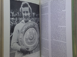 100 YEARS OF WIMBLEDON 1877 - 1977 BY LANCE TINGAY, SIGNED LIMITED EDITION