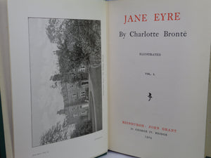 THE NOVELS OF THE SISTERS BRONTË 1924 THORNTON EDITION IN TWELVE VOLUMES