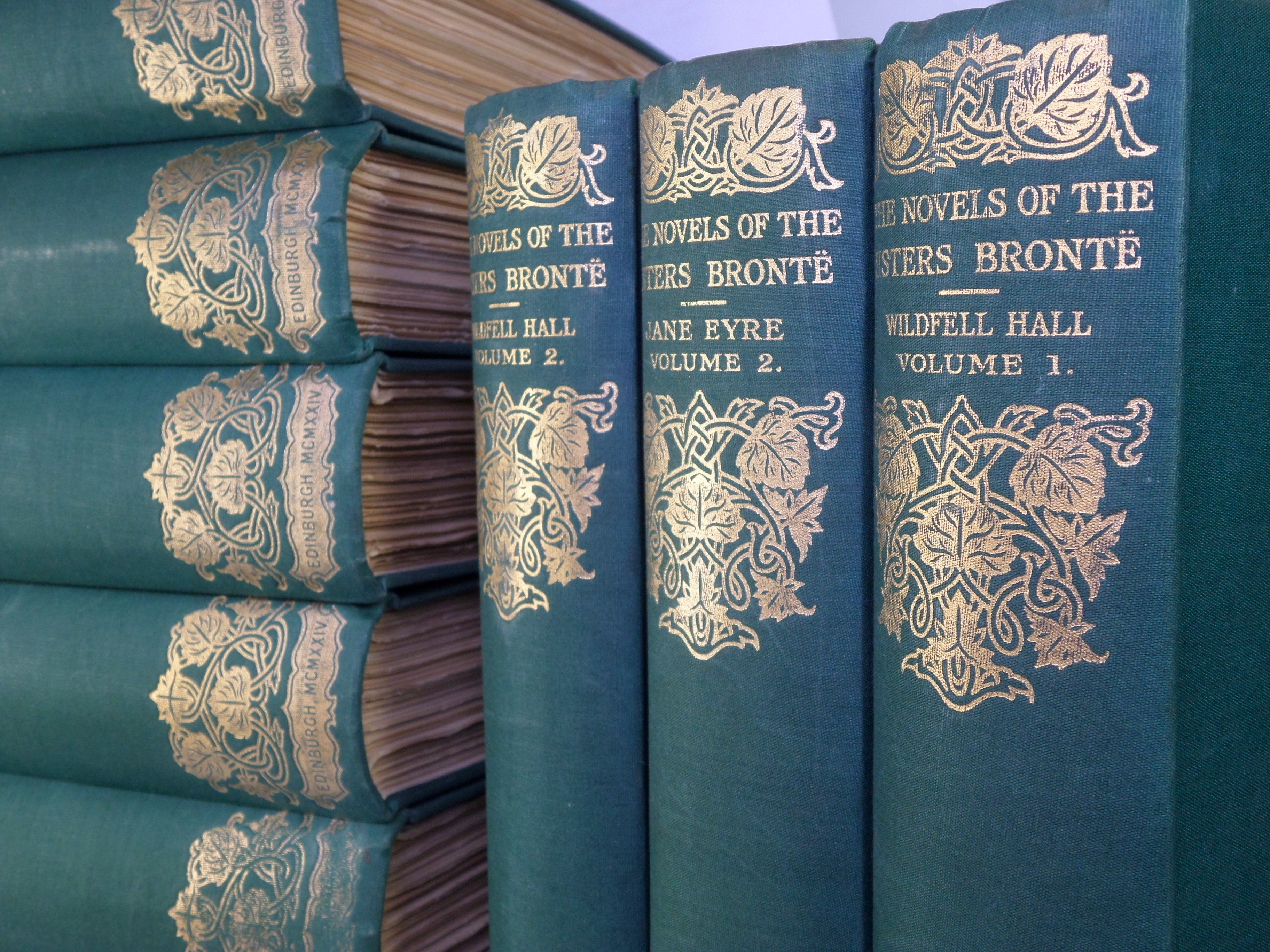 THE NOVELS OF THE SISTERS BRONTË 1924 THORNTON EDITION IN TWELVE VOLUMES