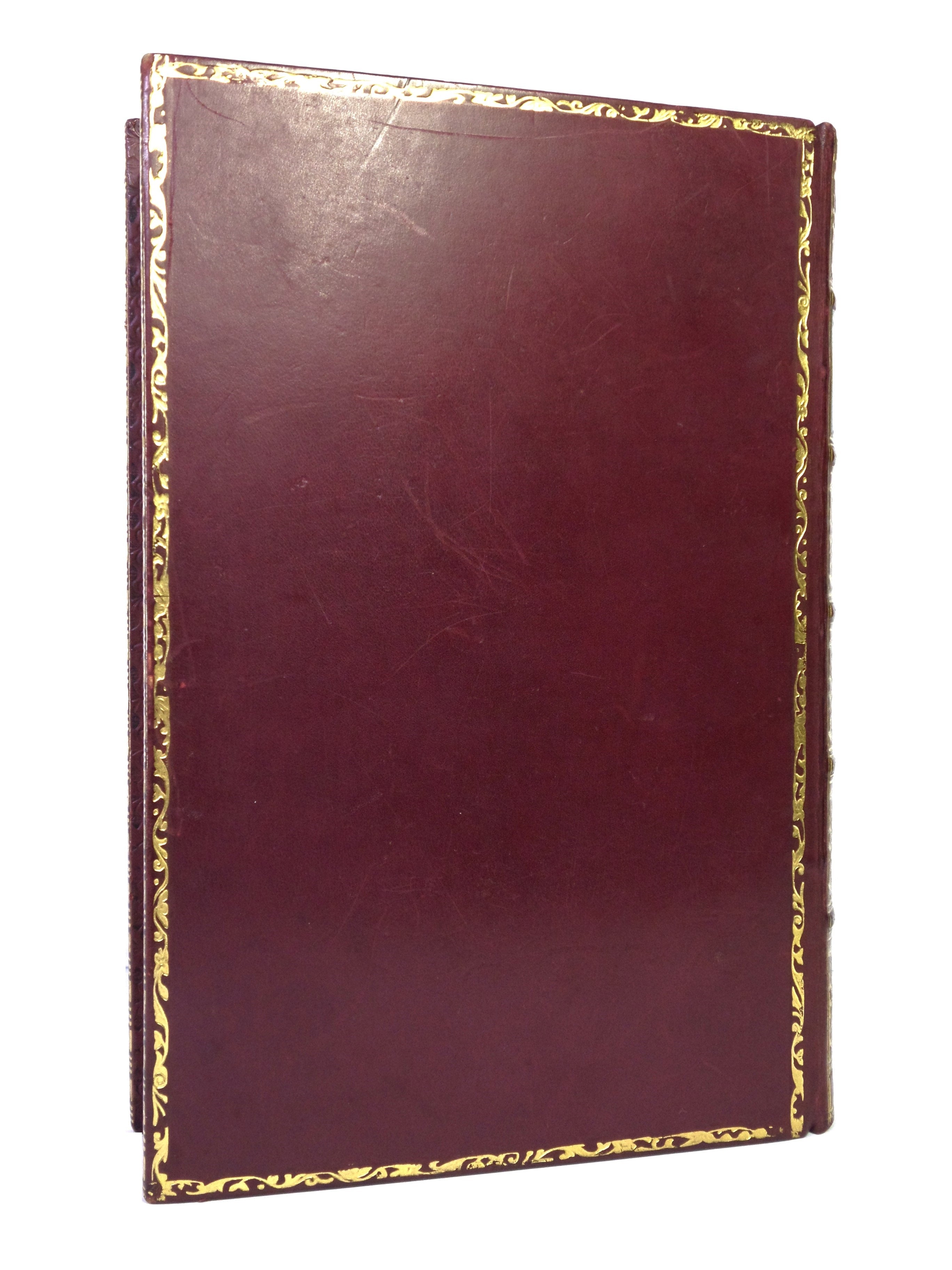 THE POETICAL WORKS OF SIR WALTER SCOTT 1904 FINE LEATHER BINDING