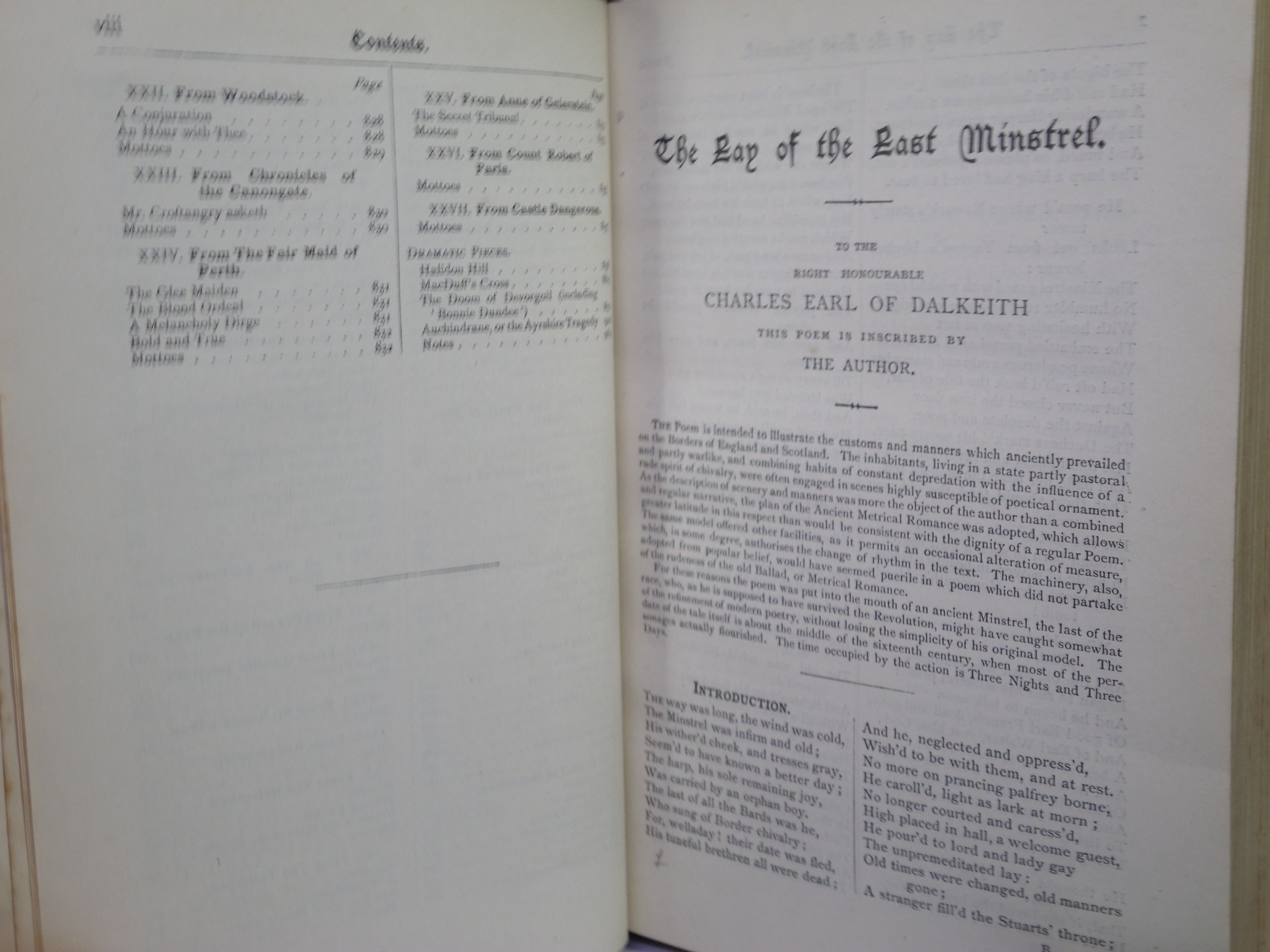 THE POETICAL WORKS OF SIR WALTER SCOTT 1904 FINE LEATHER BINDING