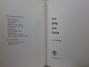 YOU ONLY LIVE TWICE BY IAN FLEMING 1964 FIRST EDITION HARDCOVER