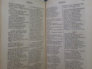 THE STRANGERS' GUIDE TO THE ISLANDS OF GUERNSEY AND JERSEY 1833 FIRST EDITION