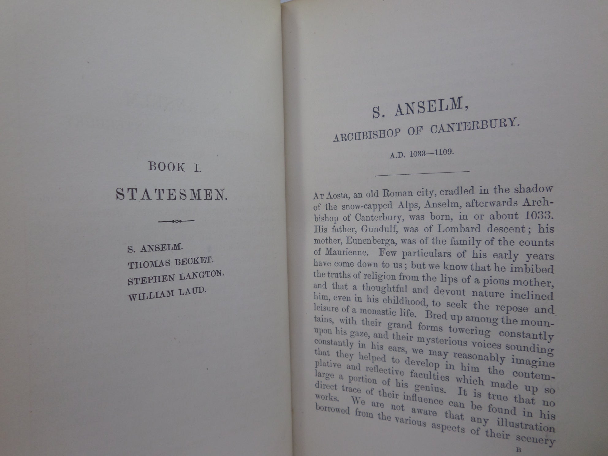 GREAT ENGLISH CHURCHMEN BY W.H. DAVENPORT ADAMS 1879 LEATHER BINDING