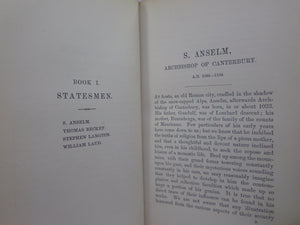 GREAT ENGLISH CHURCHMEN BY W.H. DAVENPORT ADAMS 1879 LEATHER BINDING