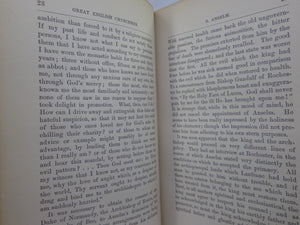 GREAT ENGLISH CHURCHMEN BY W.H. DAVENPORT ADAMS 1879 LEATHER BINDING