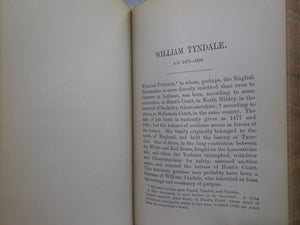 GREAT ENGLISH CHURCHMEN BY W.H. DAVENPORT ADAMS 1879 LEATHER BINDING