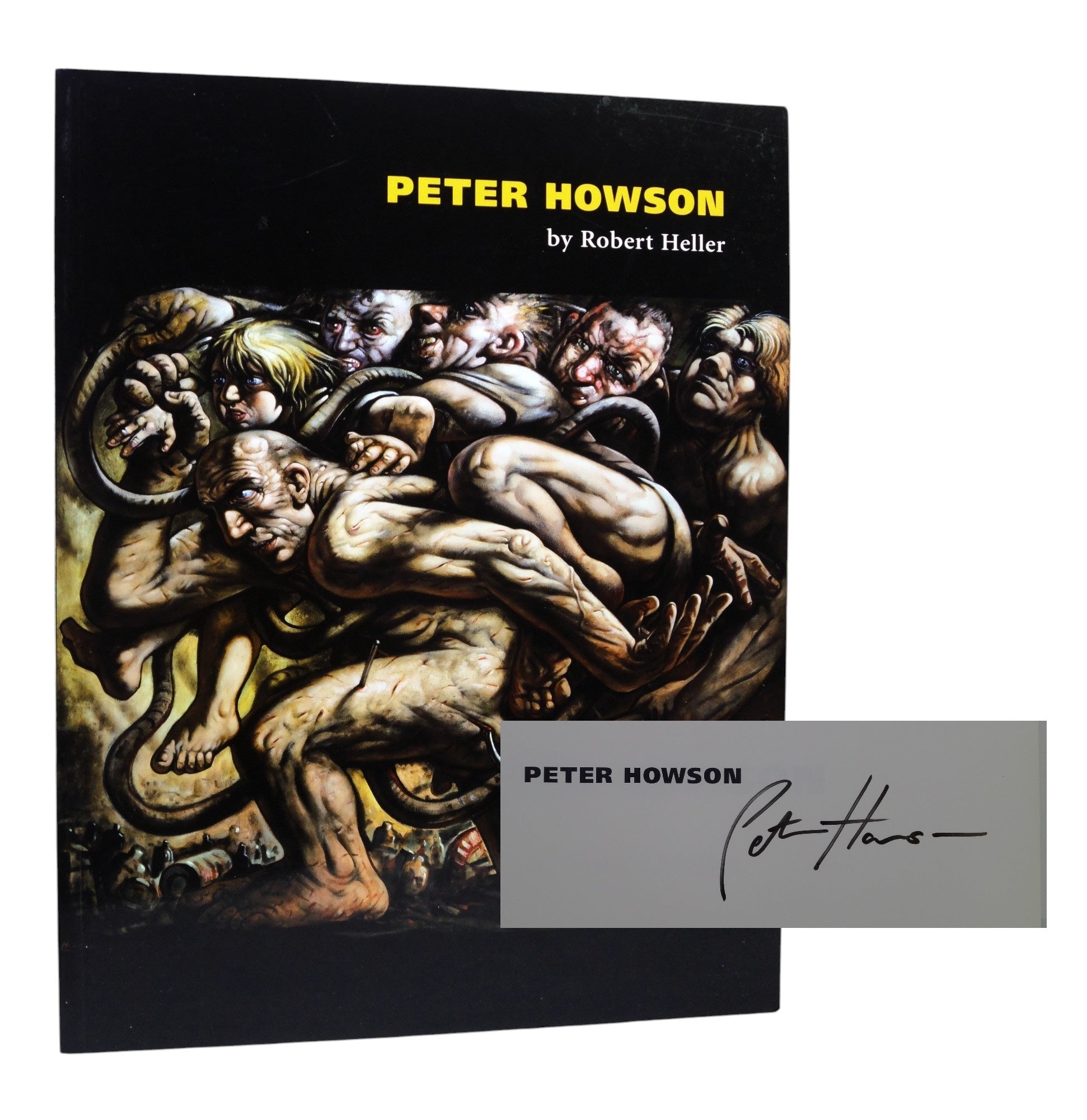 PETER HOWSON BY ROBERT HELLER 2003 SIGNED FIRST EDITION