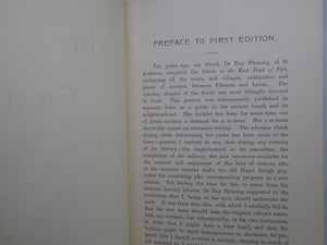 GUIDE TO CRAIL AND THE NEIGHBOURHOOD INCLUDING ISLE OF MAY BY JOHN JACKSON C1910