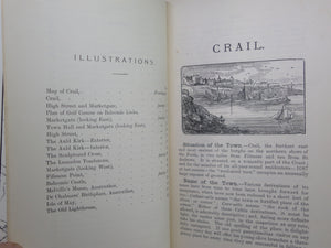 GUIDE TO CRAIL AND THE NEIGHBOURHOOD INCLUDING ISLE OF MAY BY JOHN JACKSON C1910