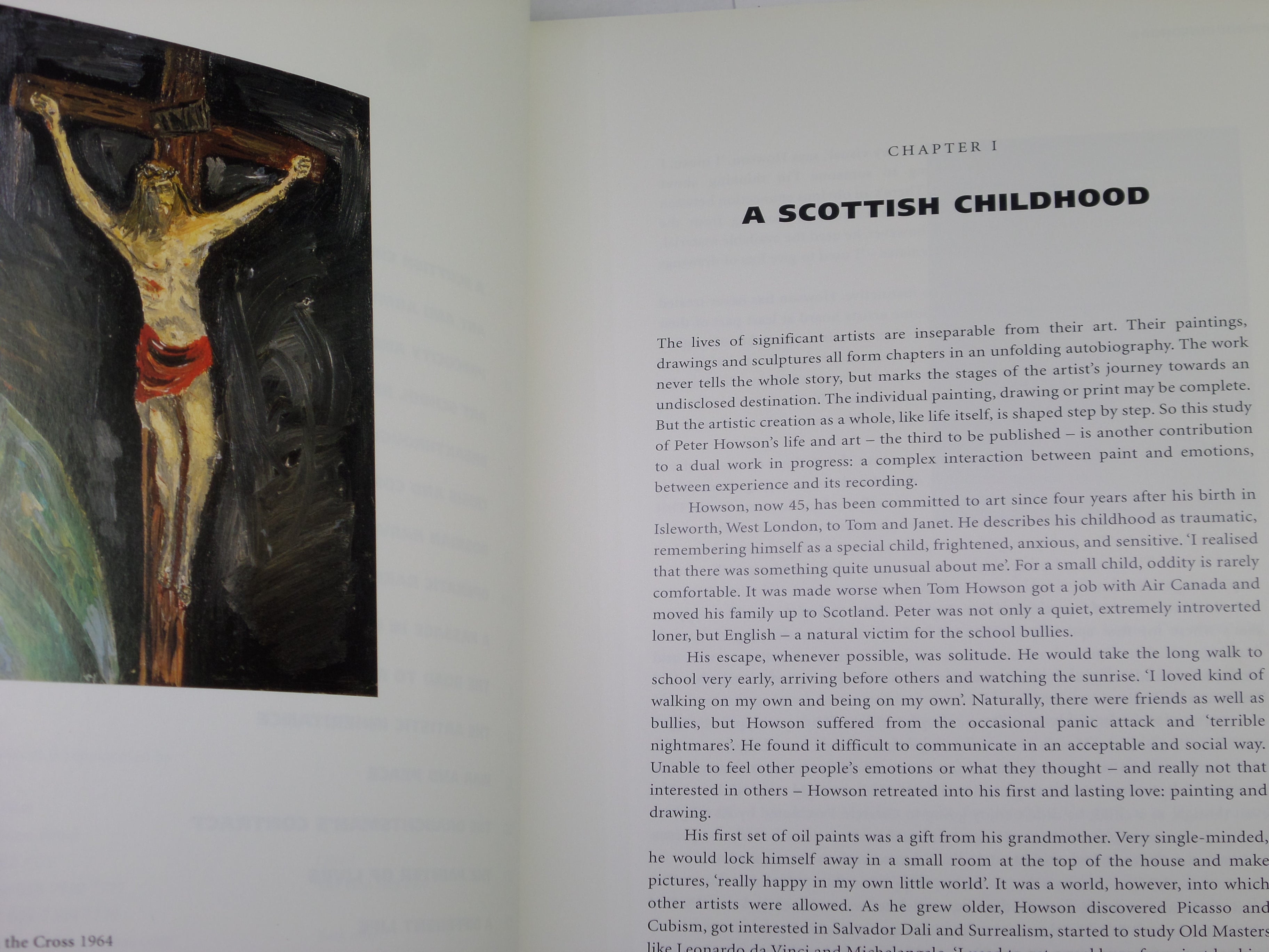 PETER HOWSON BY ROBERT HELLER 2003 SIGNED FIRST EDITION