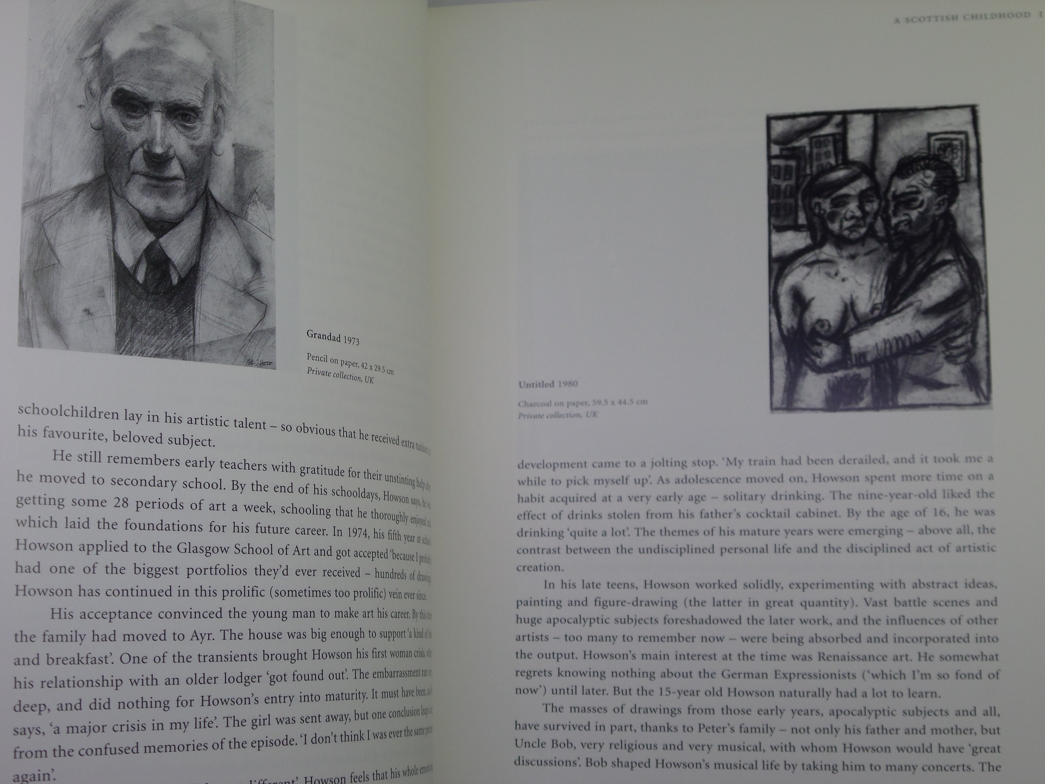 PETER HOWSON BY ROBERT HELLER 2003 SIGNED FIRST EDITION