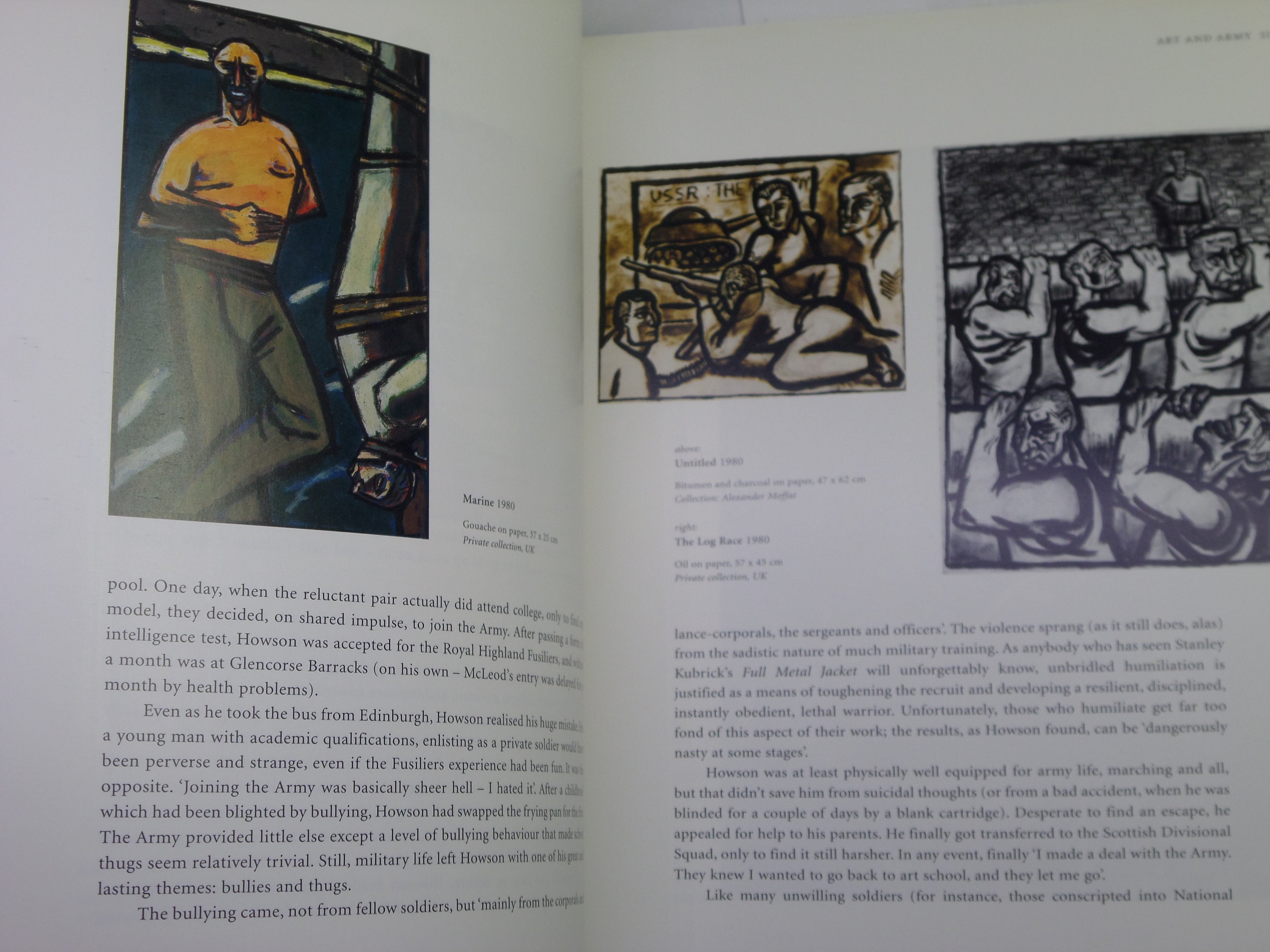 PETER HOWSON BY ROBERT HELLER 2003 SIGNED FIRST EDITION