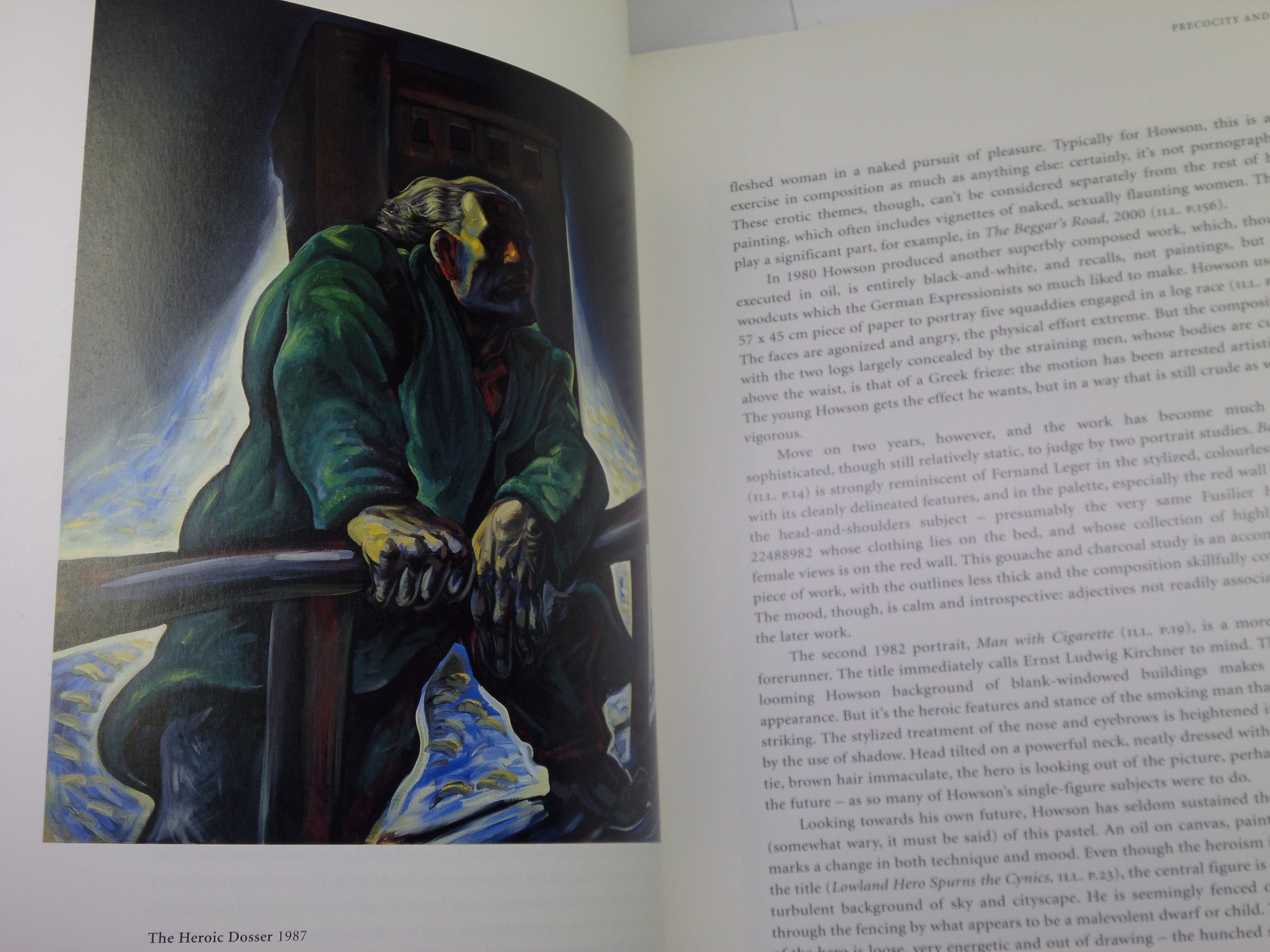 PETER HOWSON BY ROBERT HELLER 2003 SIGNED FIRST EDITION