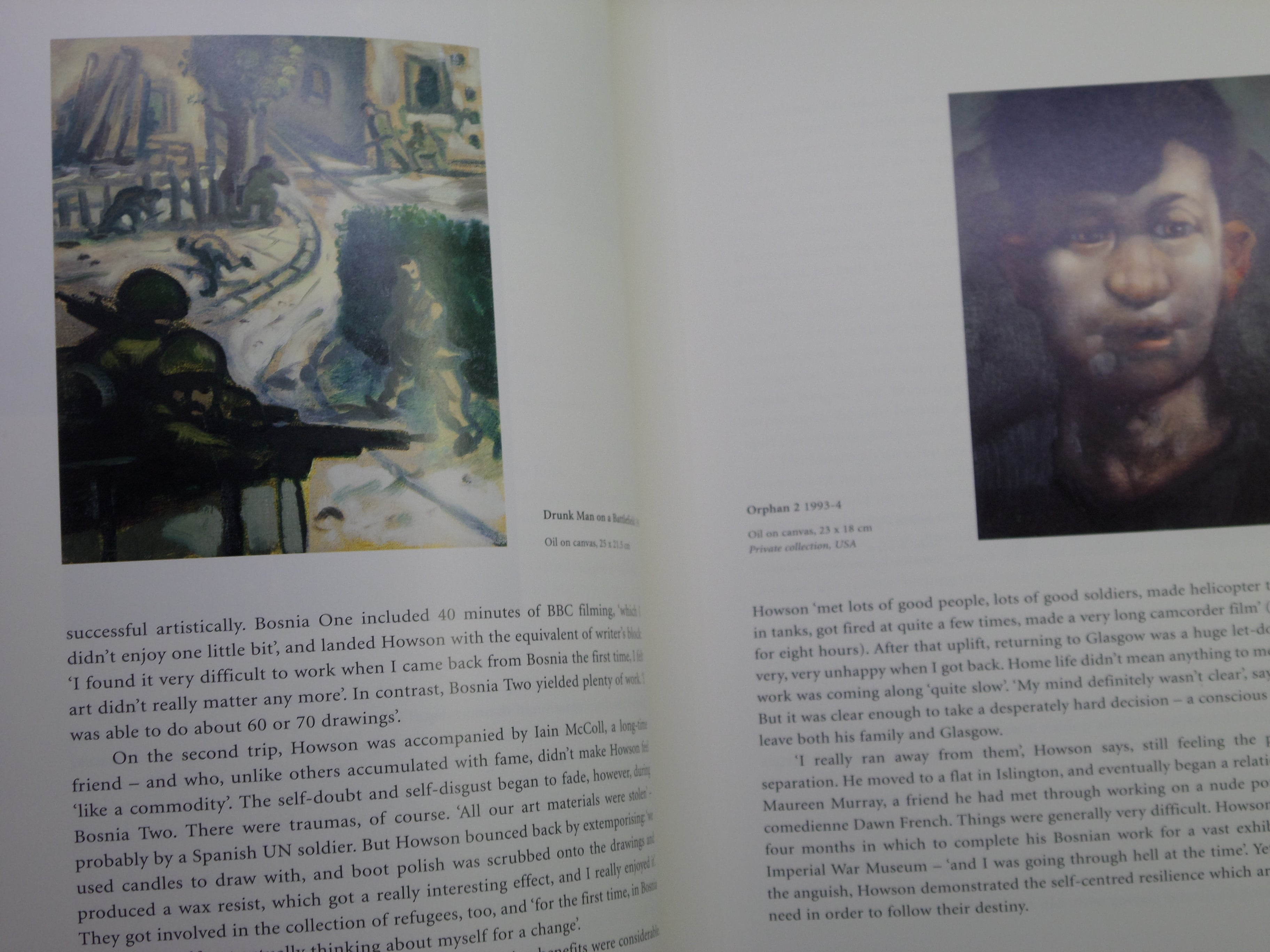 PETER HOWSON BY ROBERT HELLER 2003 SIGNED FIRST EDITION