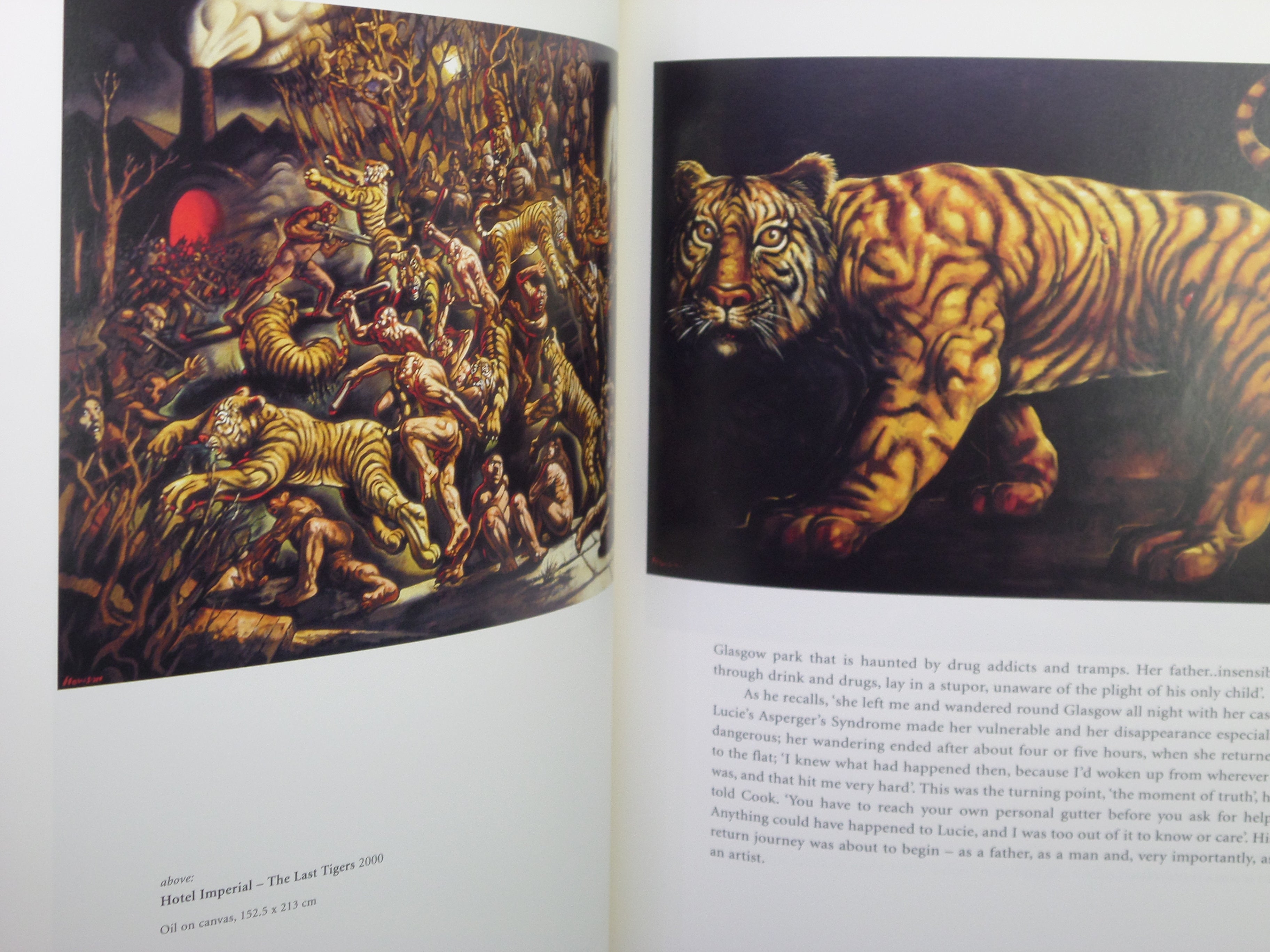 PETER HOWSON BY ROBERT HELLER 2003 SIGNED FIRST EDITION