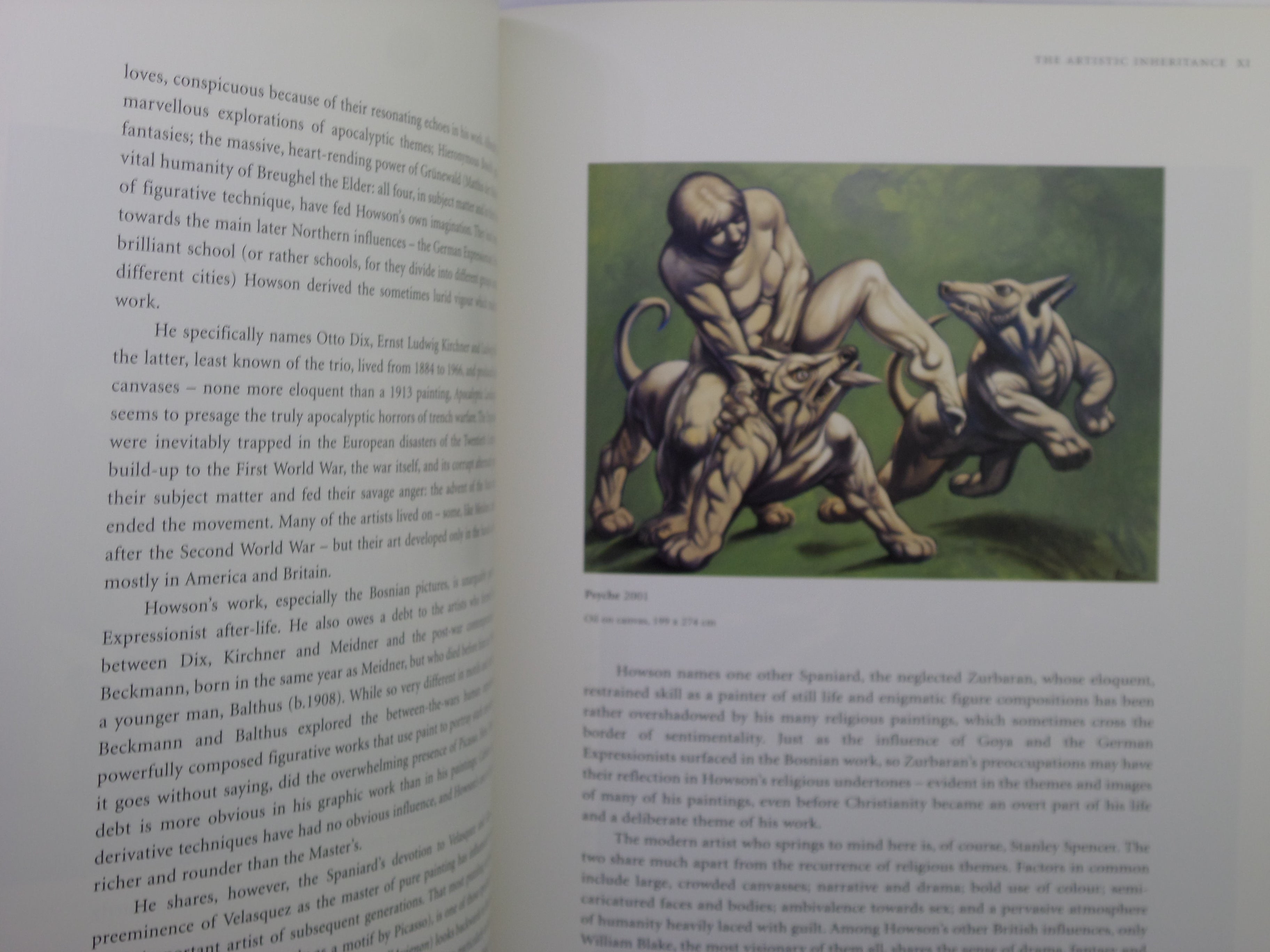 PETER HOWSON BY ROBERT HELLER 2003 SIGNED FIRST EDITION